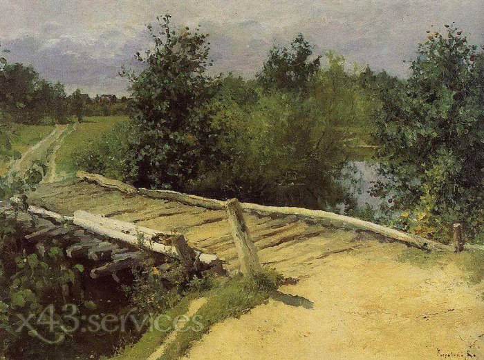 Konstantin Alexeyevich Korovin - Bruecke - Bridge